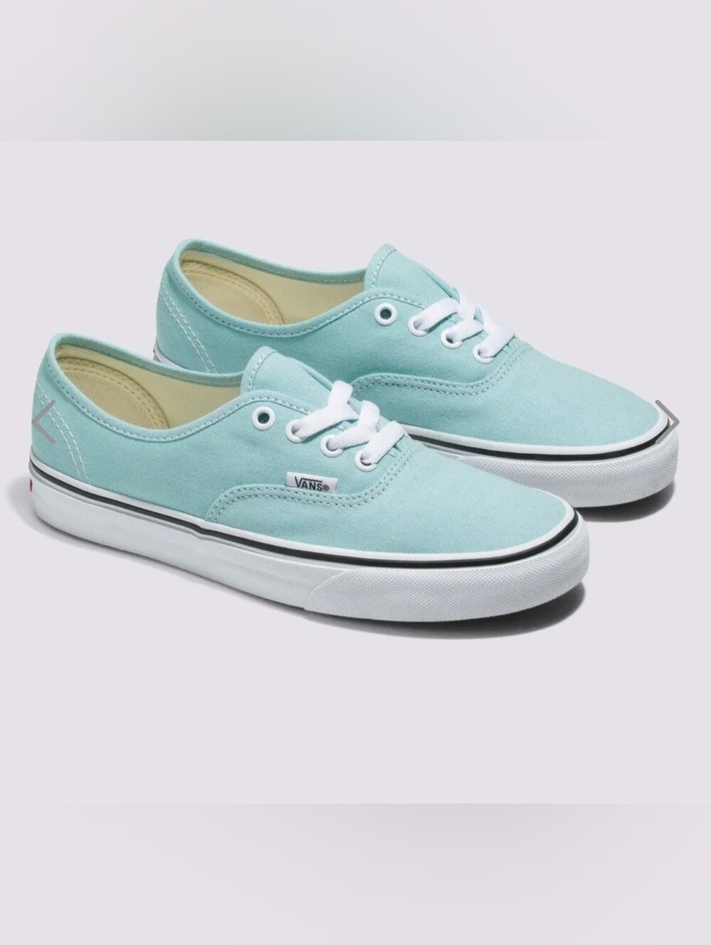 Vans Low Top Sneakers in Turquoise - Picture 1 of 8